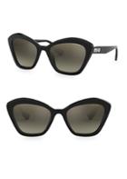 Miu Miu 0mu 05us 55mm Cat Eye Sunglasses