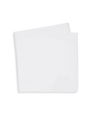 Ike Behar Micro-square Textured Silk Pocket Square