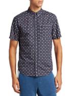 Madison Supply Printed Cotton Button-down Shirt