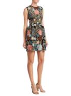 Redvalentino Floral Embroidered Shift Dress