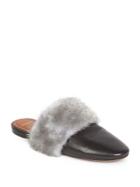 Givenchy Bedford Flat Mink Mules