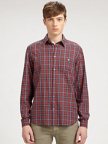 Marc By Marc Jacobs Dustin Plaid Sportshirt