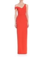 Abs One-shoulder Gown