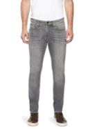 Paige Slim-fit Washed Jeans