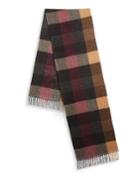 Saks Fifth Avenue Collection Four Color Shadow Stripe Scarf