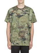 Givenchy Money Camouflage Printed Tee