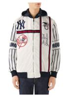 Gucci New York Yankees Striped Bomber Jacket
