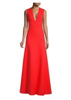 Solace London Seine V-neck Sleeveless Gown