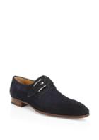 Saks Fifth Avenue Collection By Magnanni Suede Monk Strap Shoes