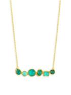 Gurhan Pointelle Emerald & Yellow Gold Necklace