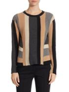 Akris Punto Striped Cashmere & Wool Pullover