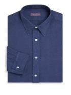 Ralph Lauren Purple Label Regular-fit Silk & Linen Dress Shirt