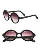 Cutler And Gross 1200 Pink Panther 48mm Round Sunglasses