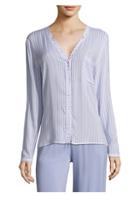 Hanro Sleep & Lounge Woven Long Sleeve Shirt