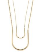 Eddie Borgo Allure Multi-strand Layer Necklace/goldtone