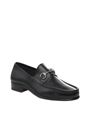 Gucci Leather Bit Loafers