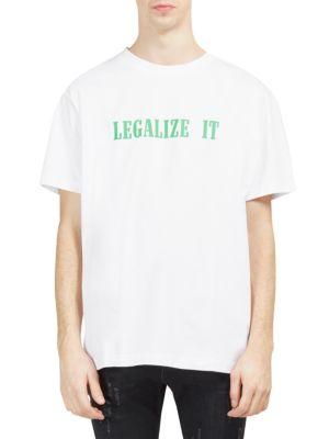 Palm Angels K-legalize It Cotton Tee