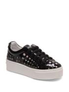 Kenzo K-lace Patent Leather Platform Sneakers