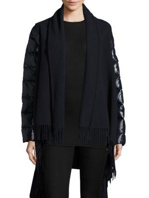 Moncler Mantella Fringed Cape