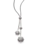 David Yurman Starburst Y Necklace With Diamonds