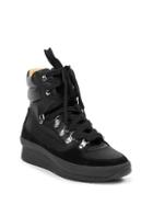 Isabel Marant Brendty Leather Mountain Hiking Boots