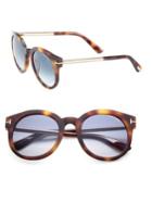 Tom Ford Eyewear Janina 51mm Round Sunglasses