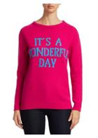 Alberta Ferretti Rainbow Week Capsule Days Of The Week It's A Wonderful Day Sweater