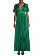 Amur Ivy Pleated Gown