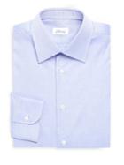 Brioni Herringbone-weave Regular-fit Dress Shirt