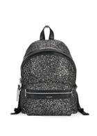 Saint Laurent Mini City Glitter Backpack