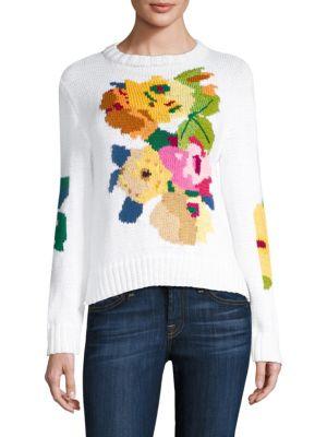 Smythe Floral Crewneck Sweater