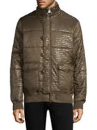 Prps Institute Stand Collar Quilted Jacket