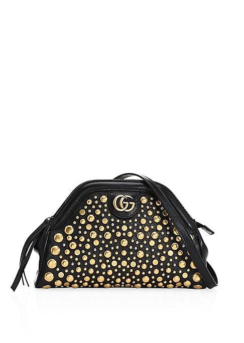 Gucci Linea Small Studded Shoulder Bag