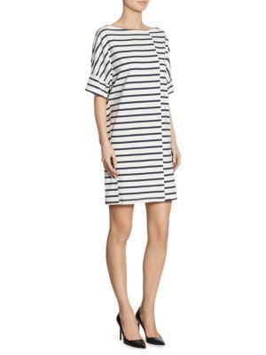Burberry Striped Jersey T-shirt Dress