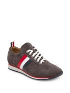 Thom Browne Side-stripe Suede Sneakers