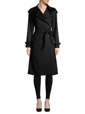 Burberry Double-breasted Cashmere Trench Coat