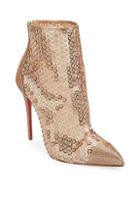 Christian Louboutin Gipsy 100 Point Toe Booties