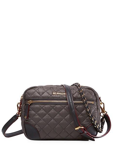 Mz Wallace Crosby Magnet Leather Crossbody Bag