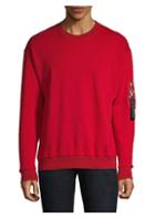 The Kooples Long-sleeve Zip Pocket Sweatshirt