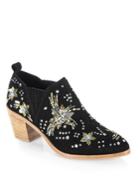 Rebecca Minkoff Lucy Embellished Leather Ankle Boots