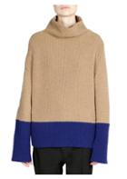 Haider Ackermann Colorbock Wool Mockneck Sweater
