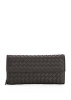 Bottega Veneta Fold-over Leather Wallet