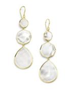 Ippolita Polished Rock Candy Mother-of-pearl & 18k Yellow Gold Crazy 8's Drop Earrings