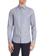 Armani Collezioni Woven Casual Button-down Shirt