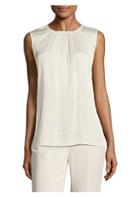 Lafayette 148 New York Janetta Shell Blouse