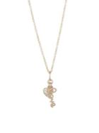 Sydney Evan Diamond And 14k Gold Lover Heart Duo Pendant Necklace