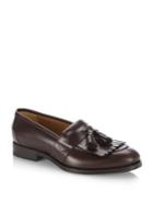 Gucci Queercore Tassel Leather Loafers