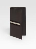 Bally Vertical Leather Wallet
