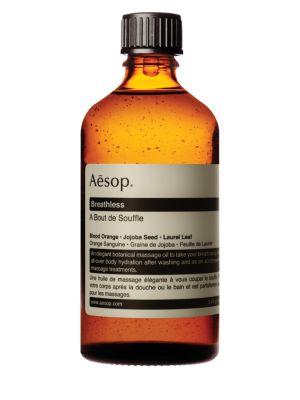 Aesop Breathless Massage Oil - 3.4 Fl. Oz.