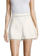 Zimmermann Winsome Lace Inset Shorts